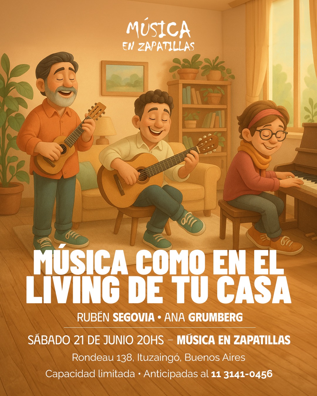 Música como en el living de tu casa