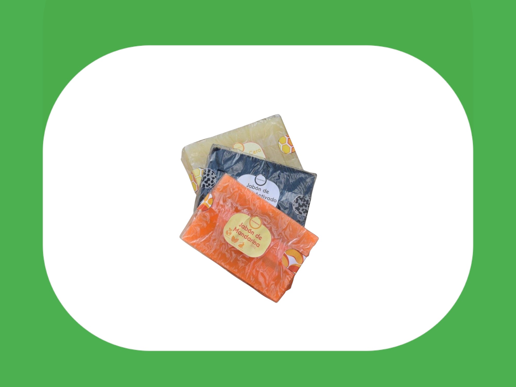 Combo jabones de glicerina x 3