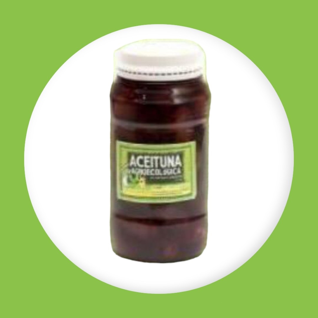 Aceitunas negras c/ tomate seco y oliva