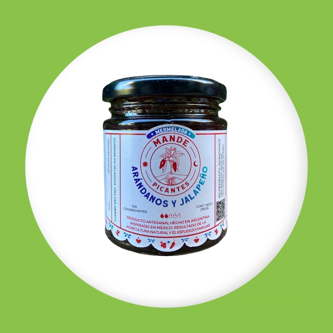 Mermelada de arándanos y jalapeño