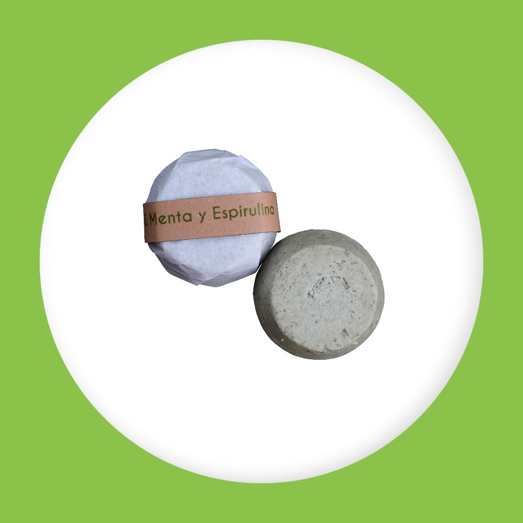 Shampoo menta y espirulina "Ouroboros"